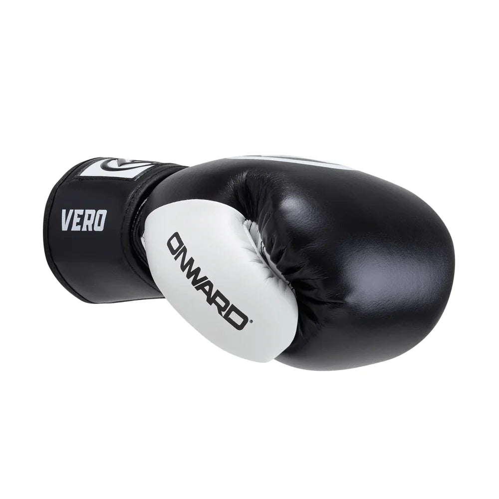 Onward Vero Boxing Glove - Hook&Loop - White/Black