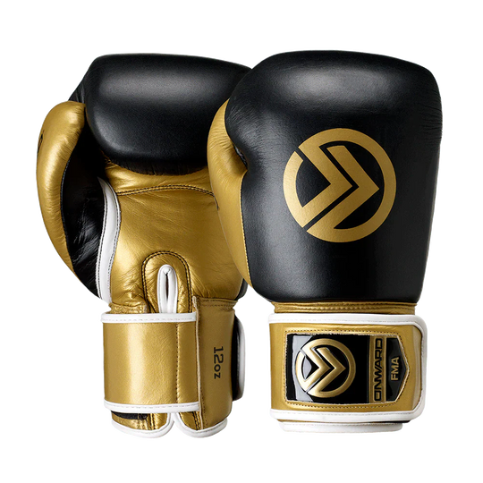 Onward Vero Boxing Glove - Hook&Loop - Black/Gold