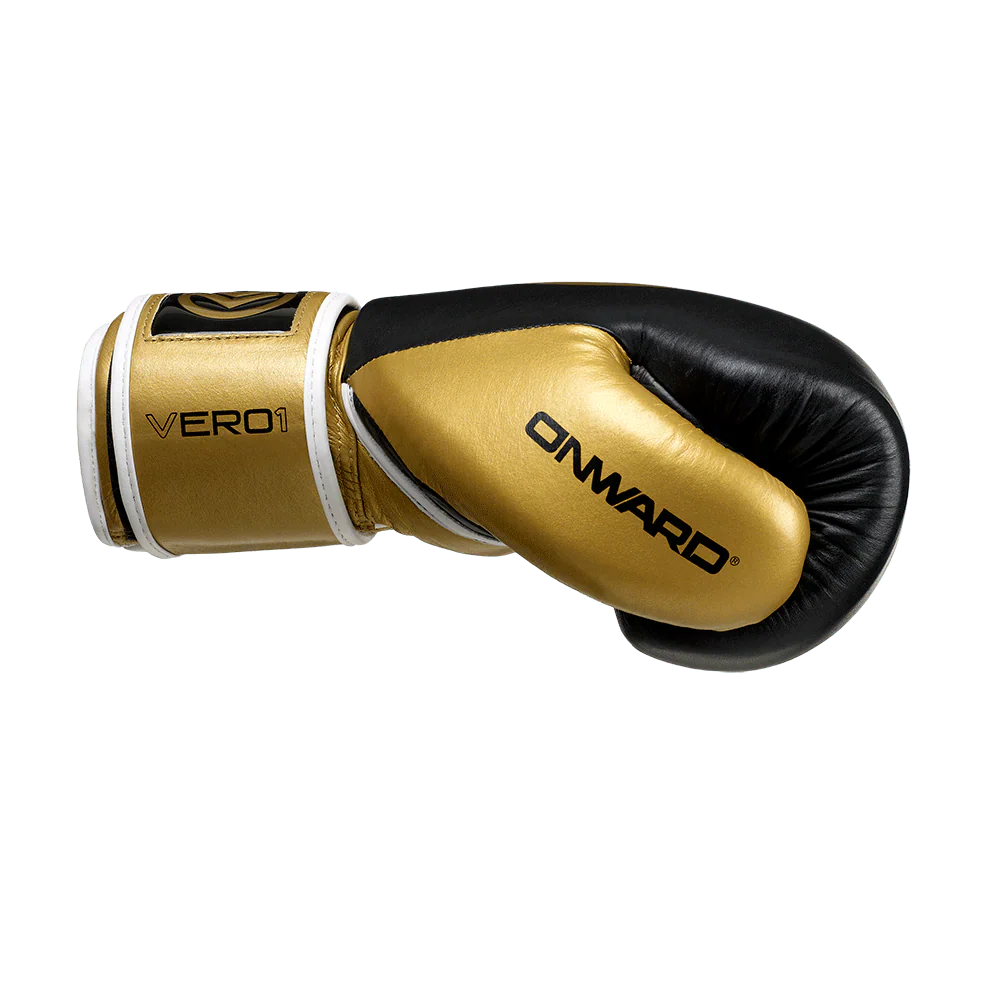 Onward Vero Boxing Glove - Hook&Loop - Black/Gold
