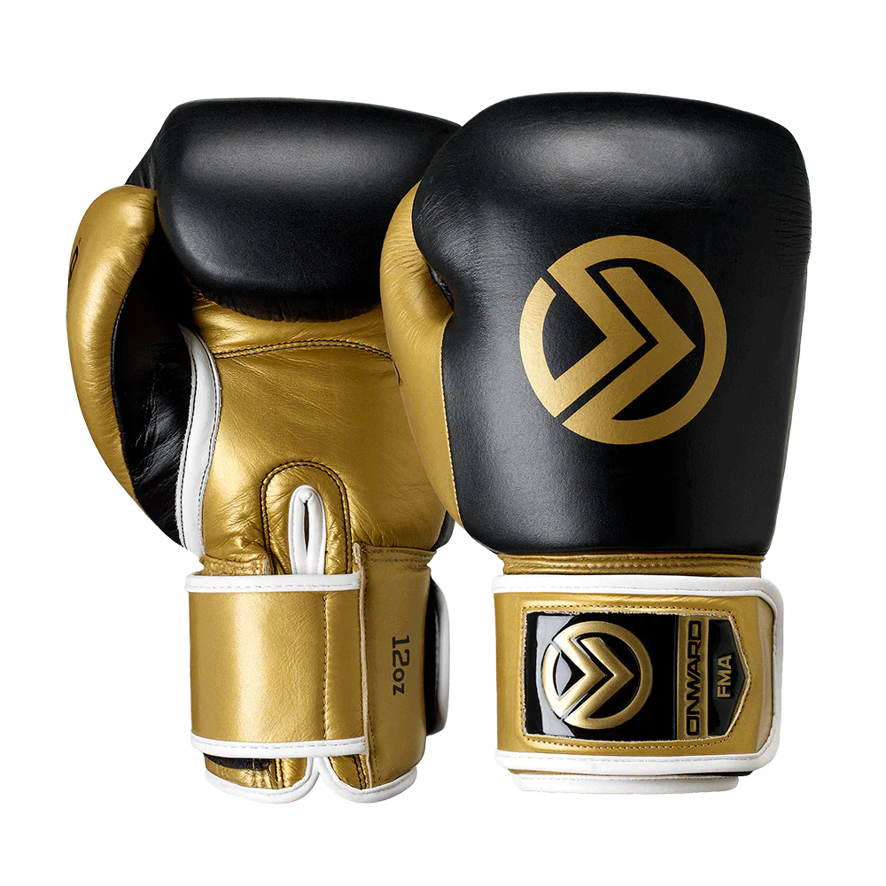 Onward Vero Boxing Glove - Hook&Loop - Black/Gold