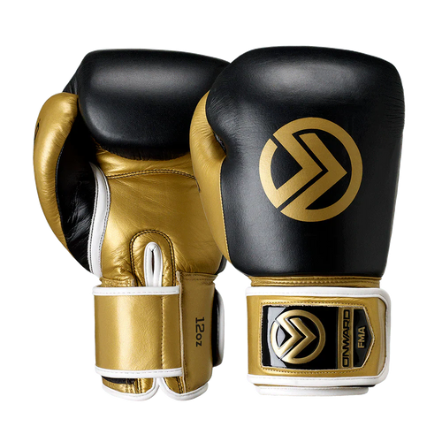 Onward Vero Boxing Glove - Hook&Loop - Black/Gold