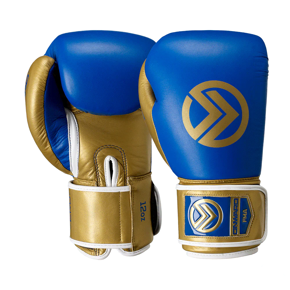 Onward Vero Boxing Glove - Hook&Loop - Blue/Gold