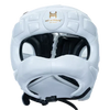 Hit N Move Face Saver Headgear - White