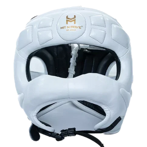 Hit N Move Face Saver Headgear - White