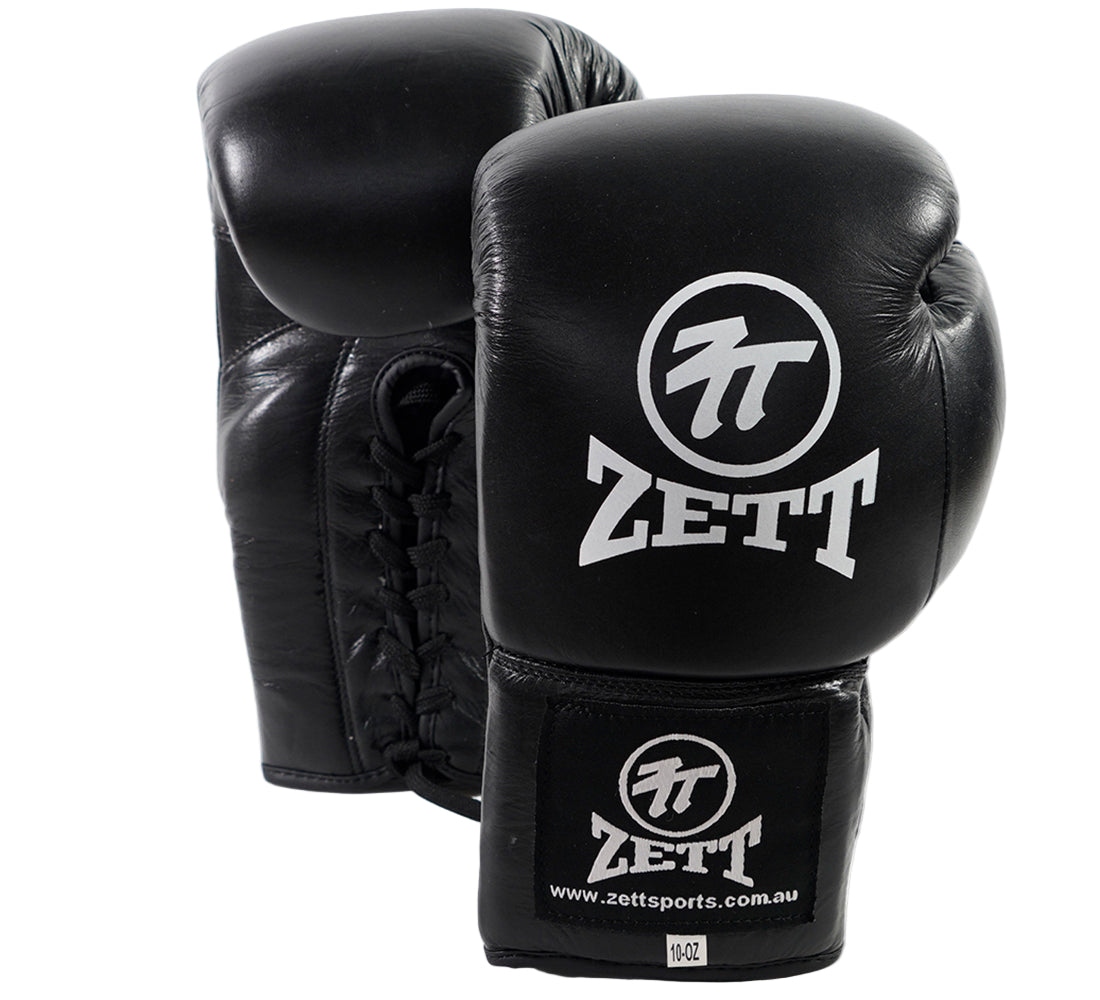 Zett Lace-Up Fighter Gloves