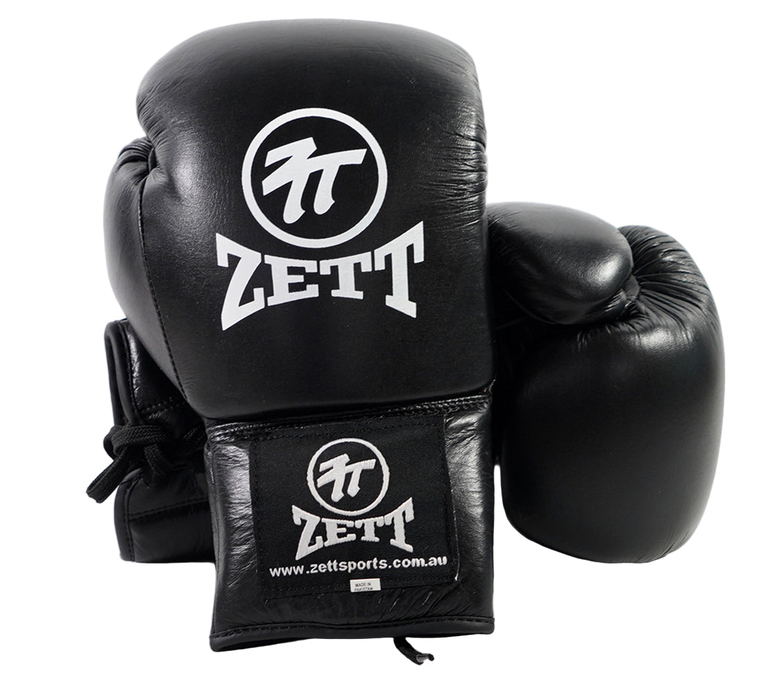 Zett Lace-Up Fighter Gloves