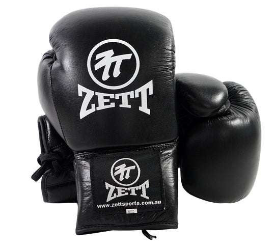 Zett Lace-Up Fighter Gloves
