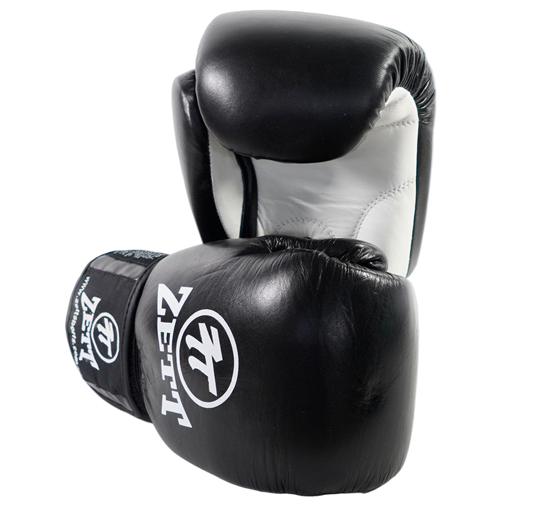 Zett Pro Leather Boxing Gloves