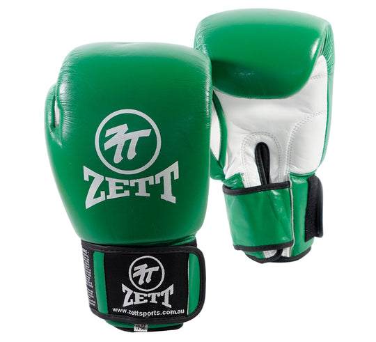 Zett Pro Leather Boxing Gloves