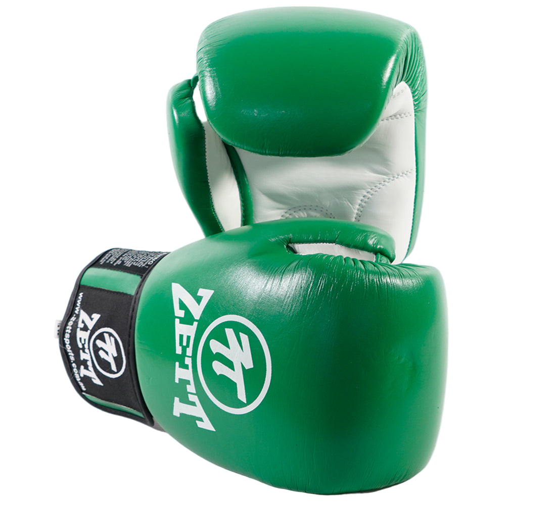 Zett Pro Leather Boxing Gloves