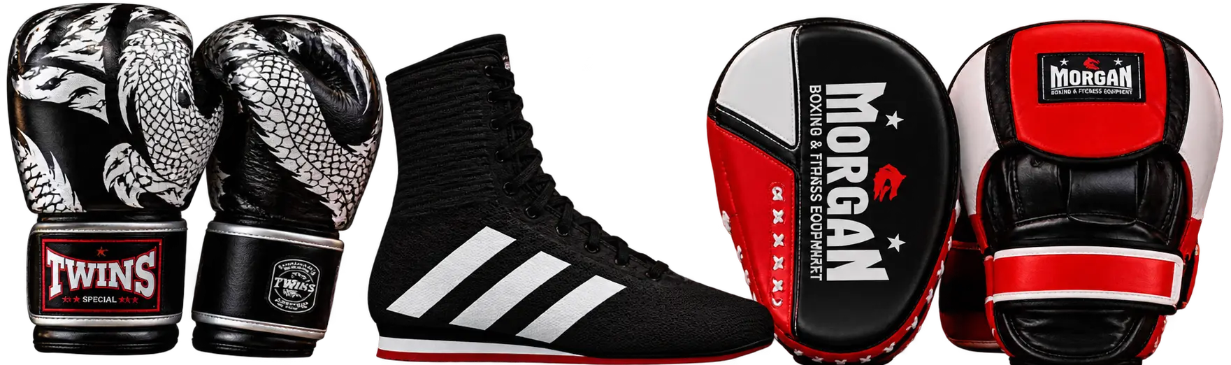 Venum gloves, RDX gym bag and Fairtex shin guards – Fright Night sale