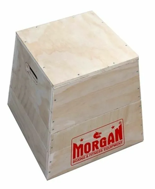 MORGAN 3 IN 1 TRAPEZIA WOODEN PLYO BOX