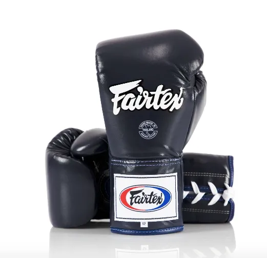 FAIRTEX PROFESSIONAL LEATHER/LACE UP FIGHT GLOVES